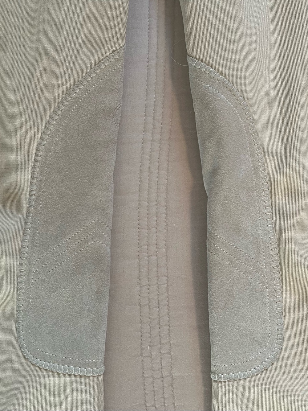 Ovation Equestrian Cream Women's Riding Tights Breeches Floral Ankle Panels - Picture 6 of 11